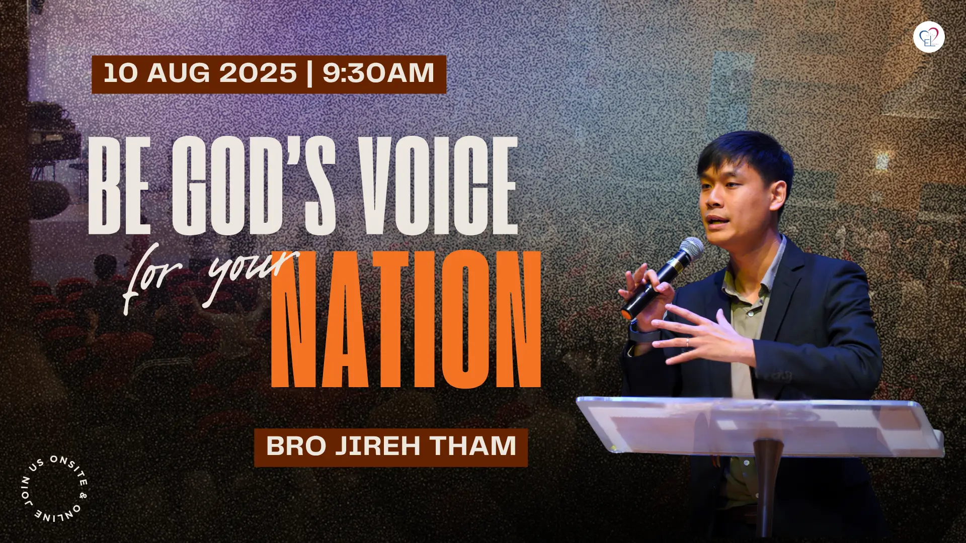 Be God’s Voice For Your Nation with Bro Jireh