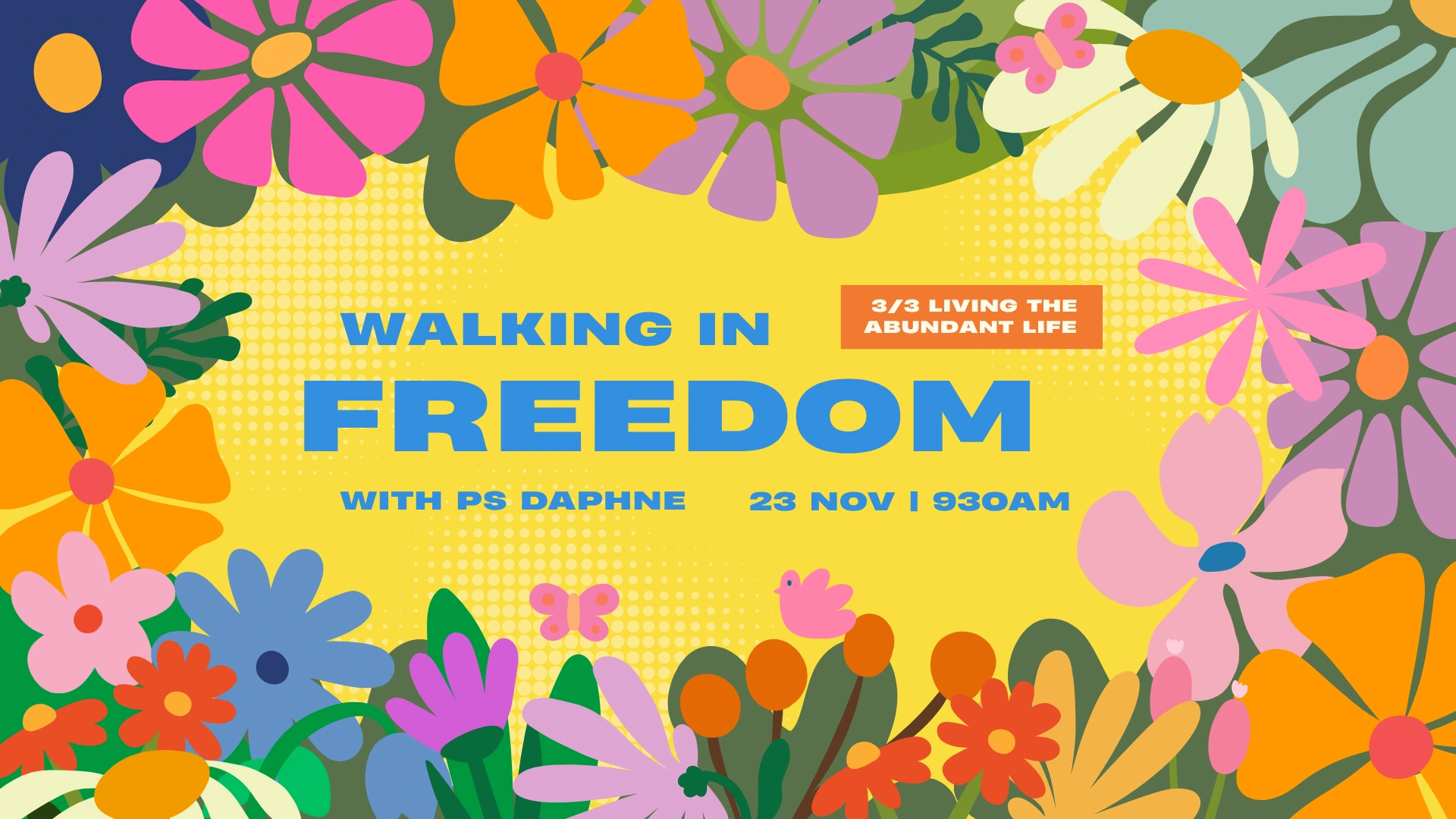 Walking In Freedom by Ps Daphne