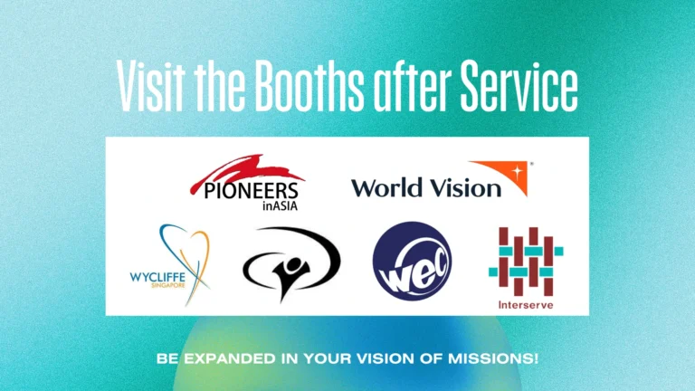 Missions Emphasis Sunday - Mission Booths