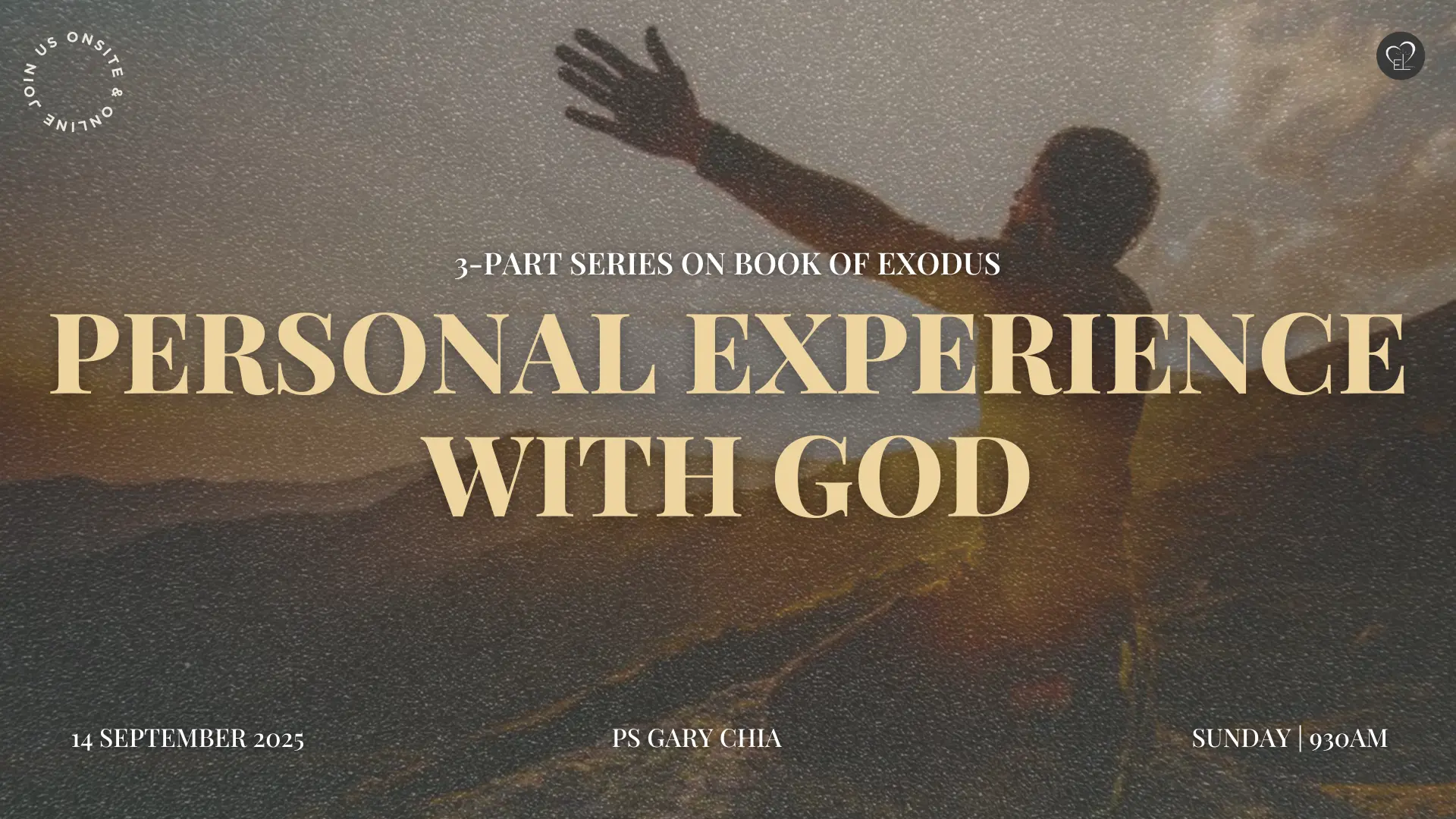 Personal Experience with God with Ps Gary