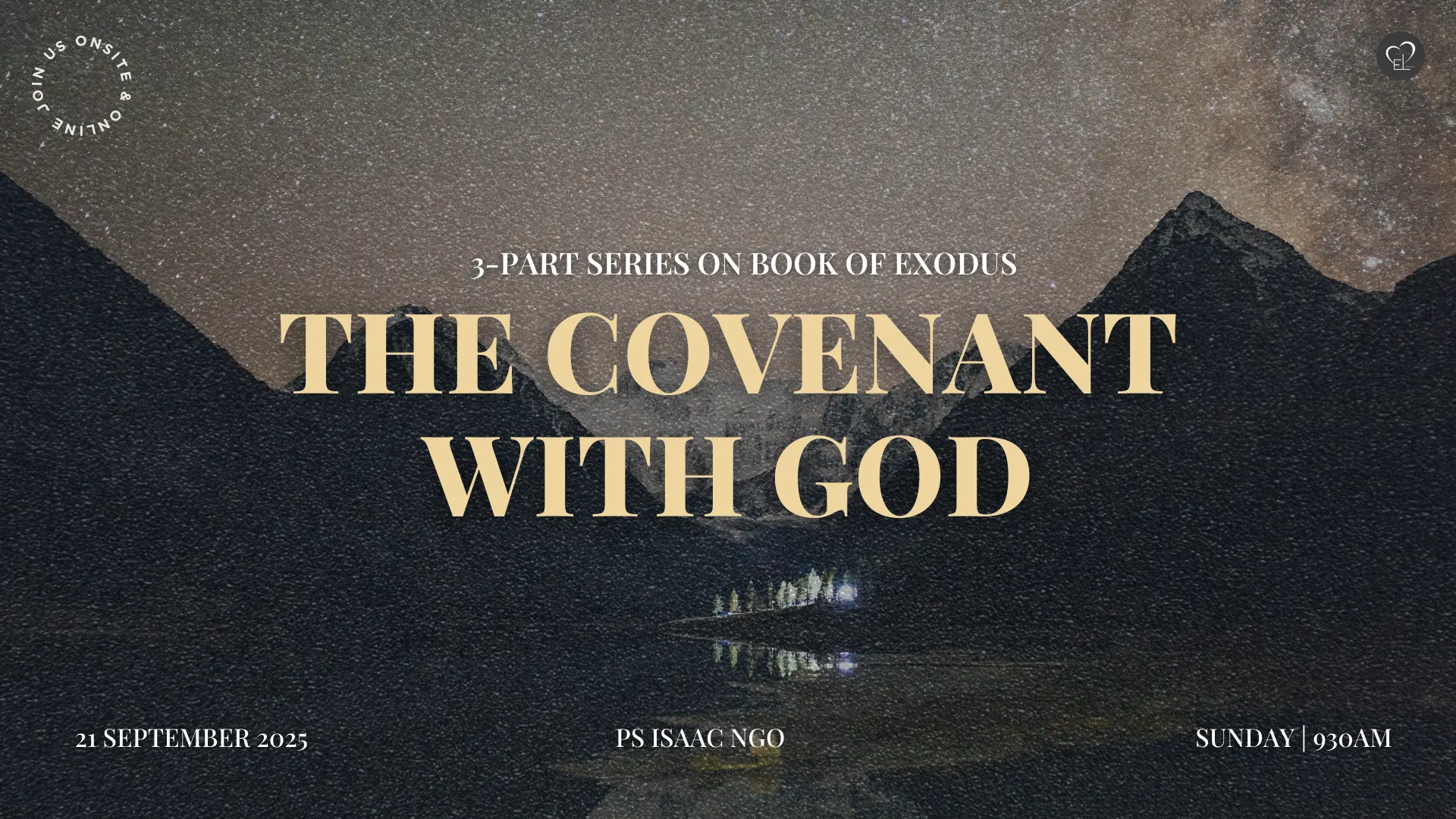 The Covenant with God with Ps Isaac